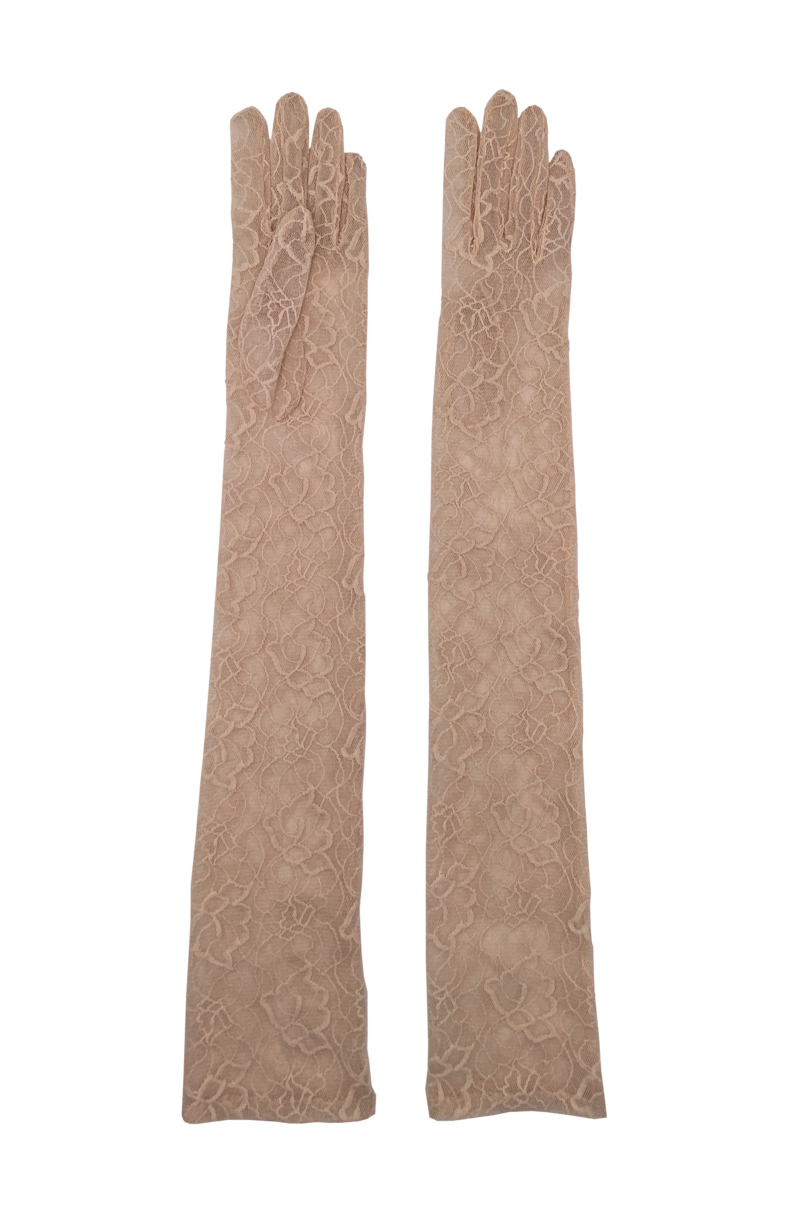 AGNELLE アニュル　グローブ　手袋 AGNELLE Long lace gloves