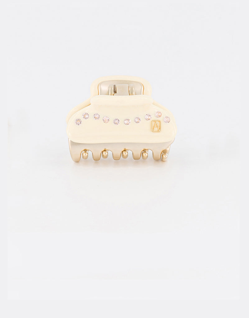 Alexandre de Paris Vendome Small Crystal Hair Claw Clip