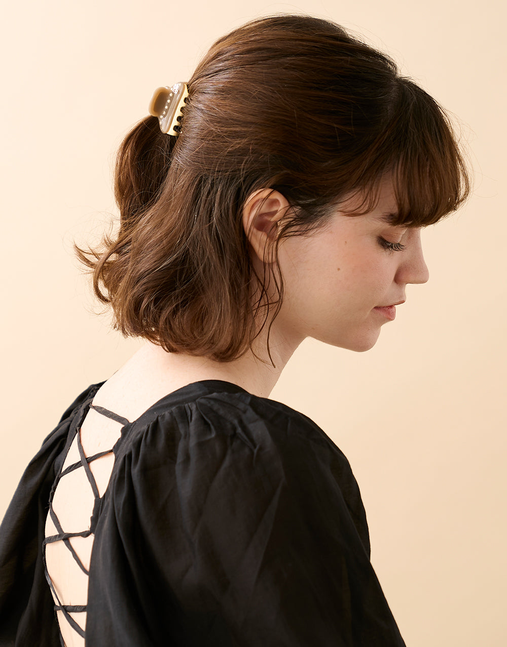 ALEXANDRE DE PARIS Swarovski Crystal and Acetate Hair Clip