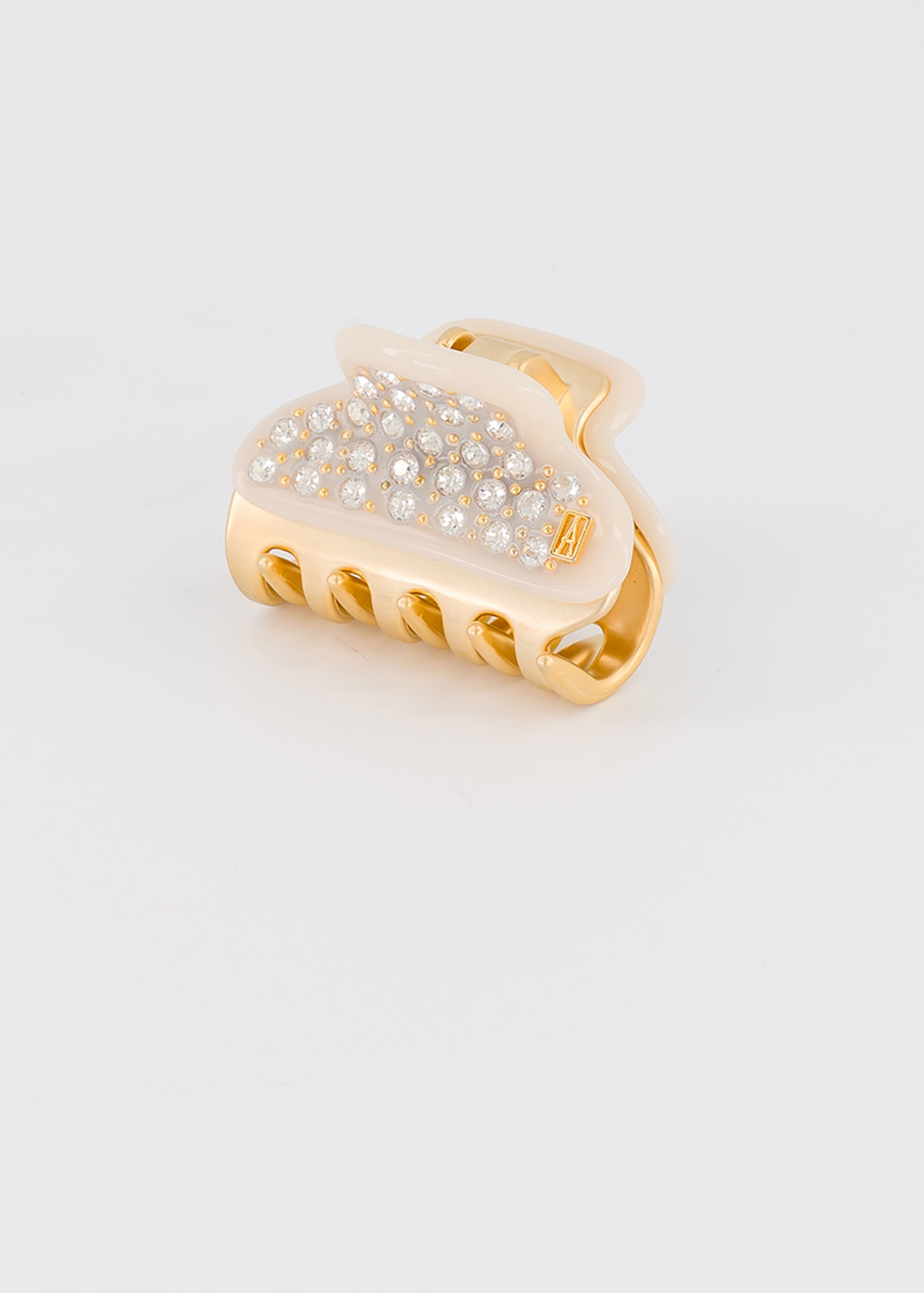 ALEXANDRE DE PARIS Vendome Small Strass Hair Claw Clip