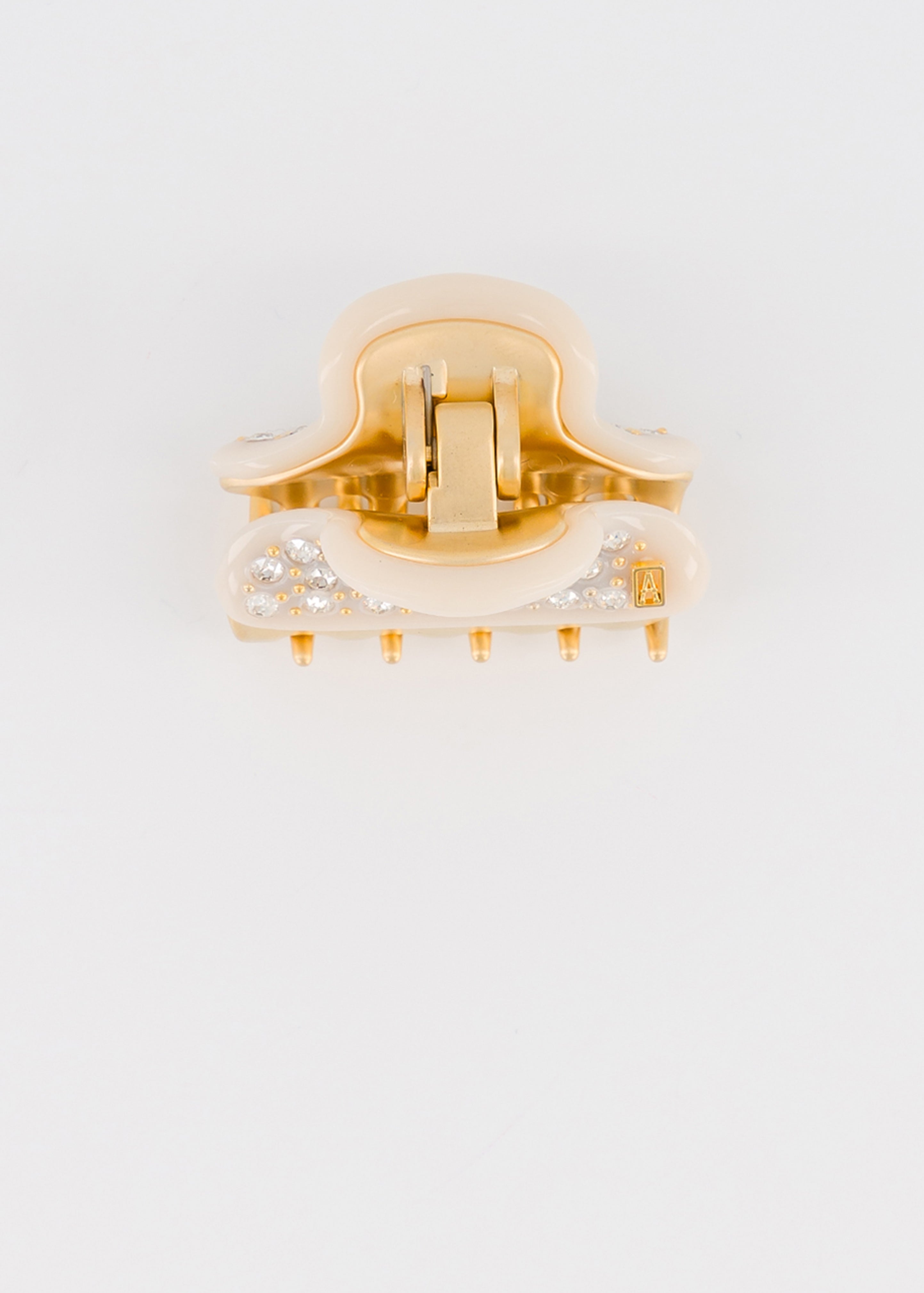ALEXANDRE DE PARIS Vendome Small Strass Hair Claw Clip