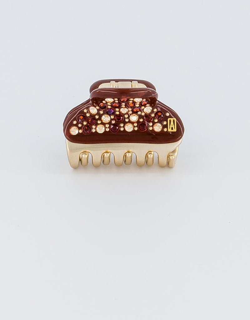 ALEXANDRE DE PARIS Vendome Small Crystal Hair Claw Clip