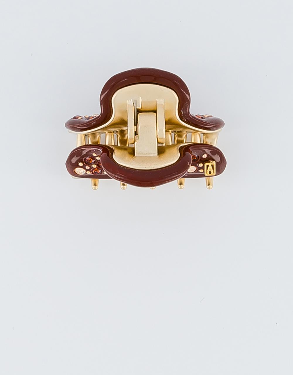 ALEXANDRE DE PARIS Vendome Small Crystal Hair Claw Clip