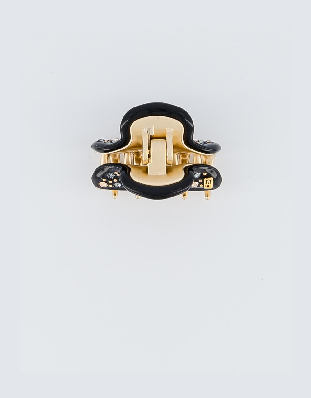 ALEXANDRE DE PARIS Vendome Small Crystal Hair Claw Clip