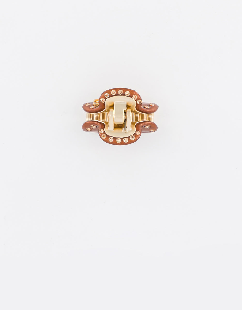ALEXANDRE DE PARIS Vendome Small Crystal Hair Claw Clip Set of 4