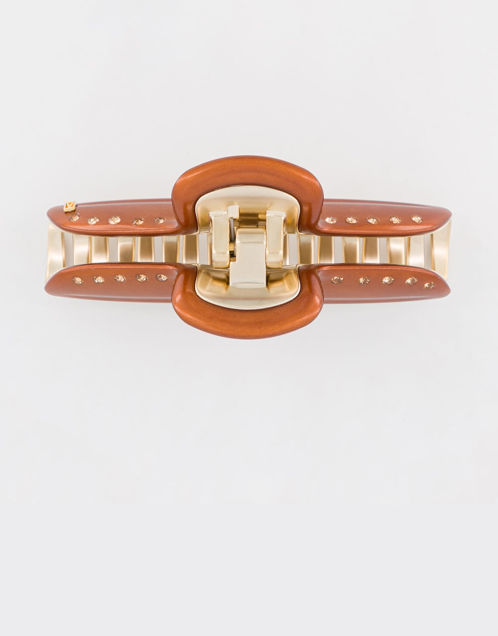 ALEXANDRE DE PARIS Large Swarovski Crystals Vendome Hair Clip