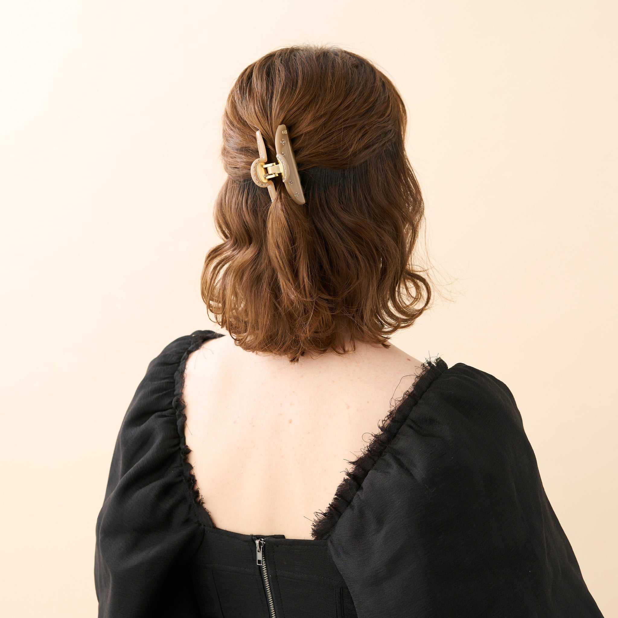 ALEXANDRE DE PARIS Vendome Medium Crystal Hair Clip
