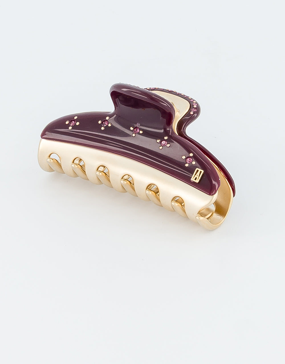 ALEXANDRE DE PARIS Vendome Anemone Strass Medium Hair Clip