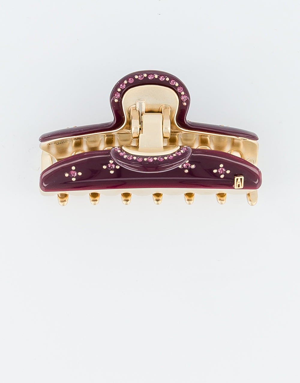 ALEXANDRE DE PARIS Vendome Anemone Strass Medium Hair Clip