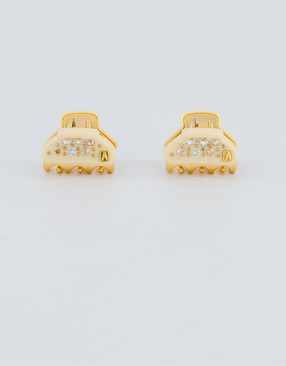 ALEXANDRE DE PARIS Vendome micro hair clip pair