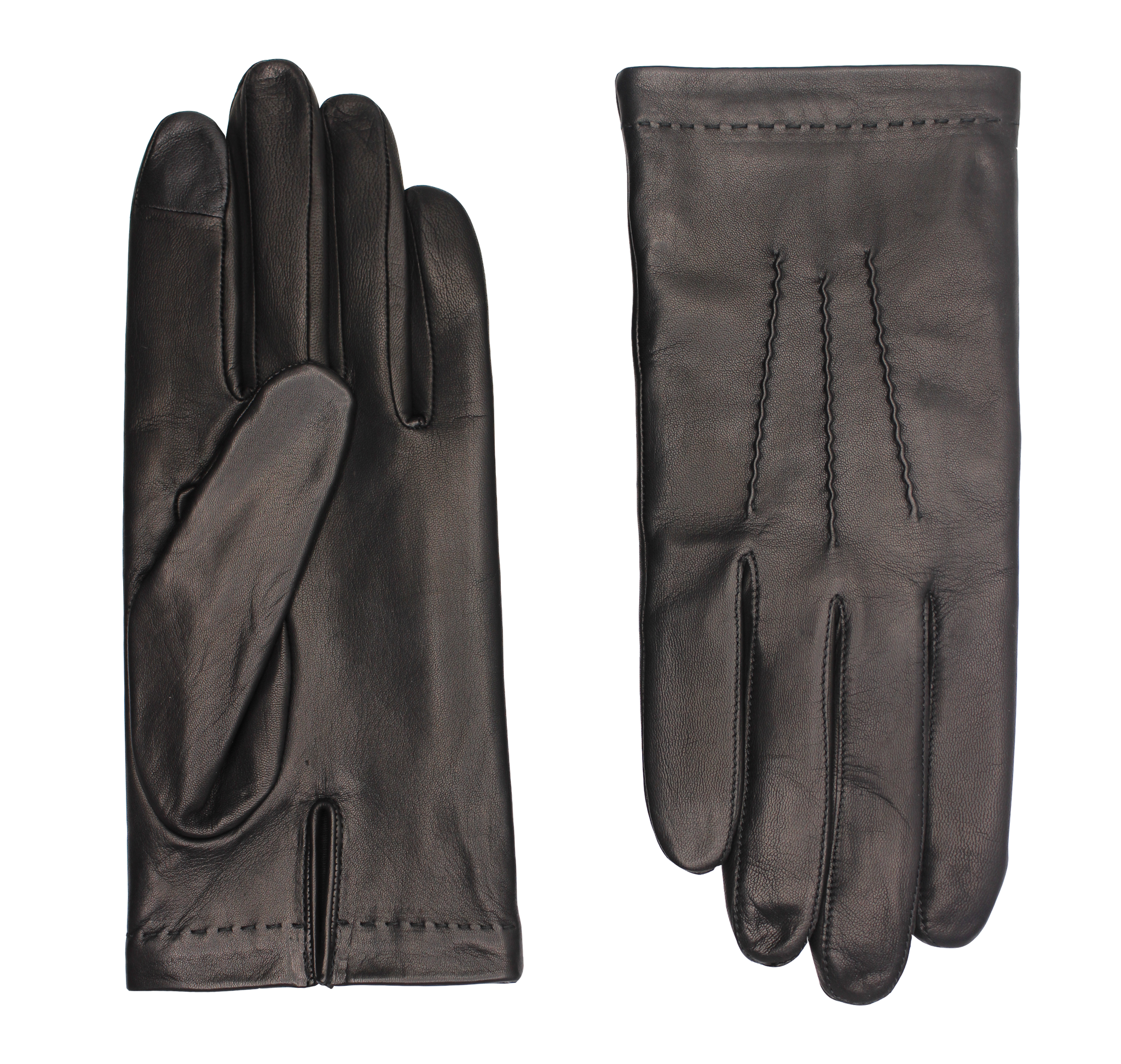 AGNELLE Loic Alpaca Lined Lambskin Men's Glove