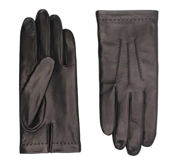 AGNELLE Loic Alpaca Lined Lambskin Men's Glove