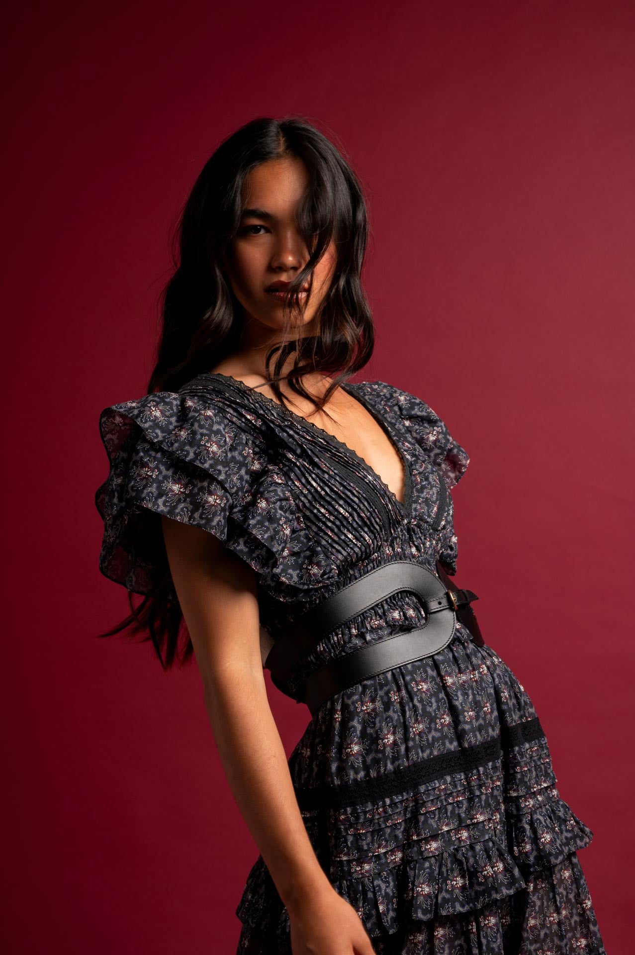 La Delicieuse belt black