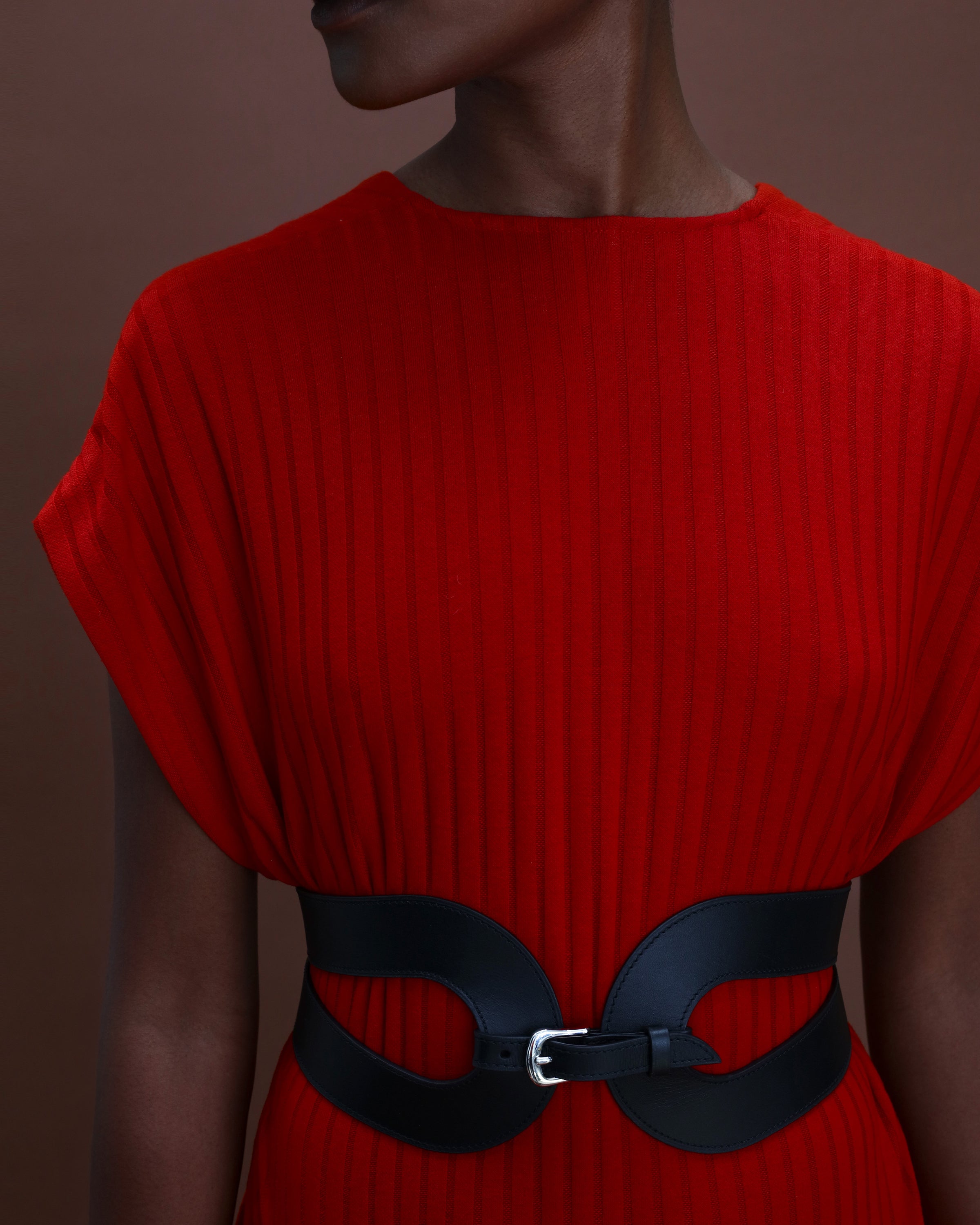 La Delicieuse belt black