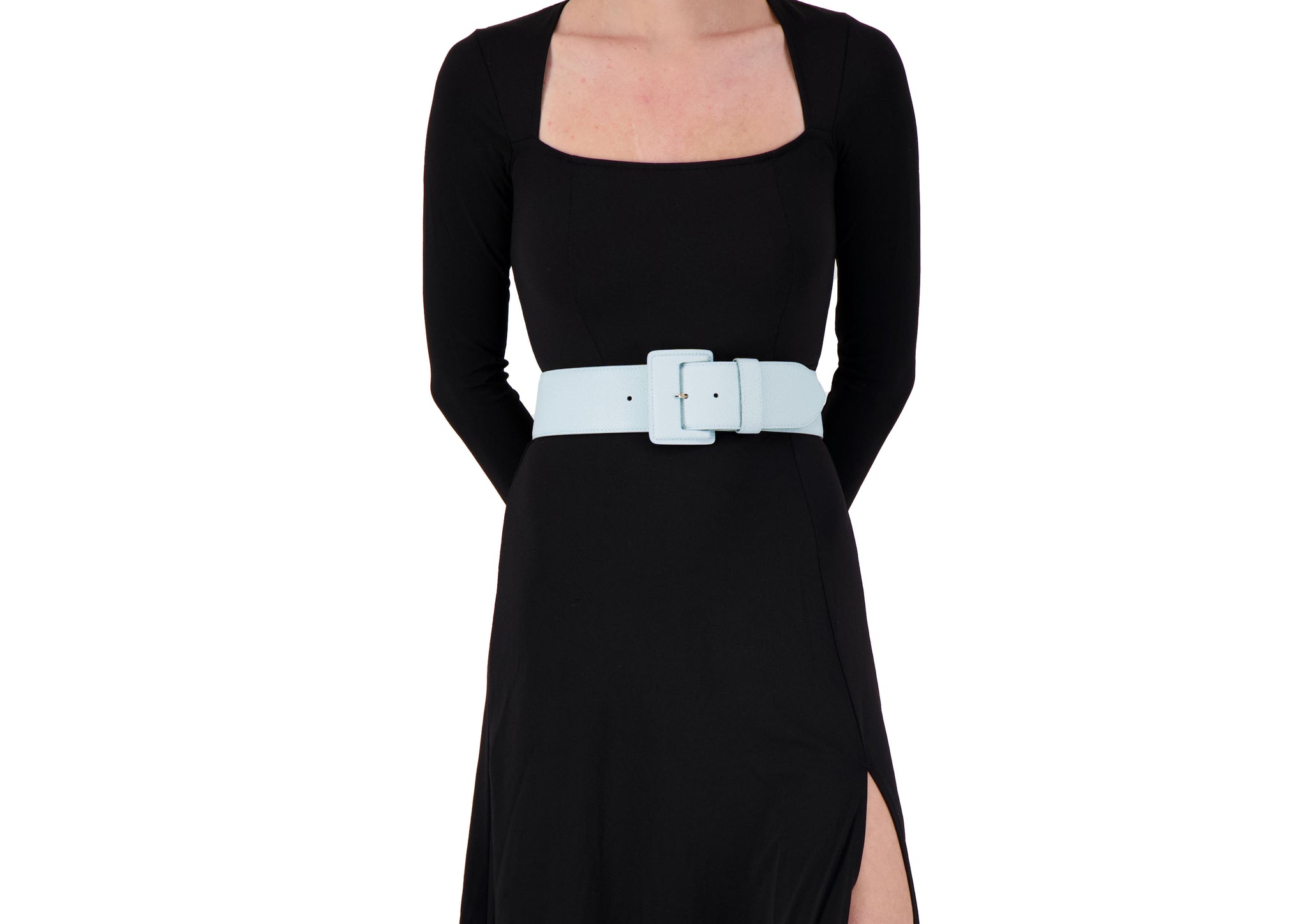 VAINCOURT La Merveilleuse leather belt