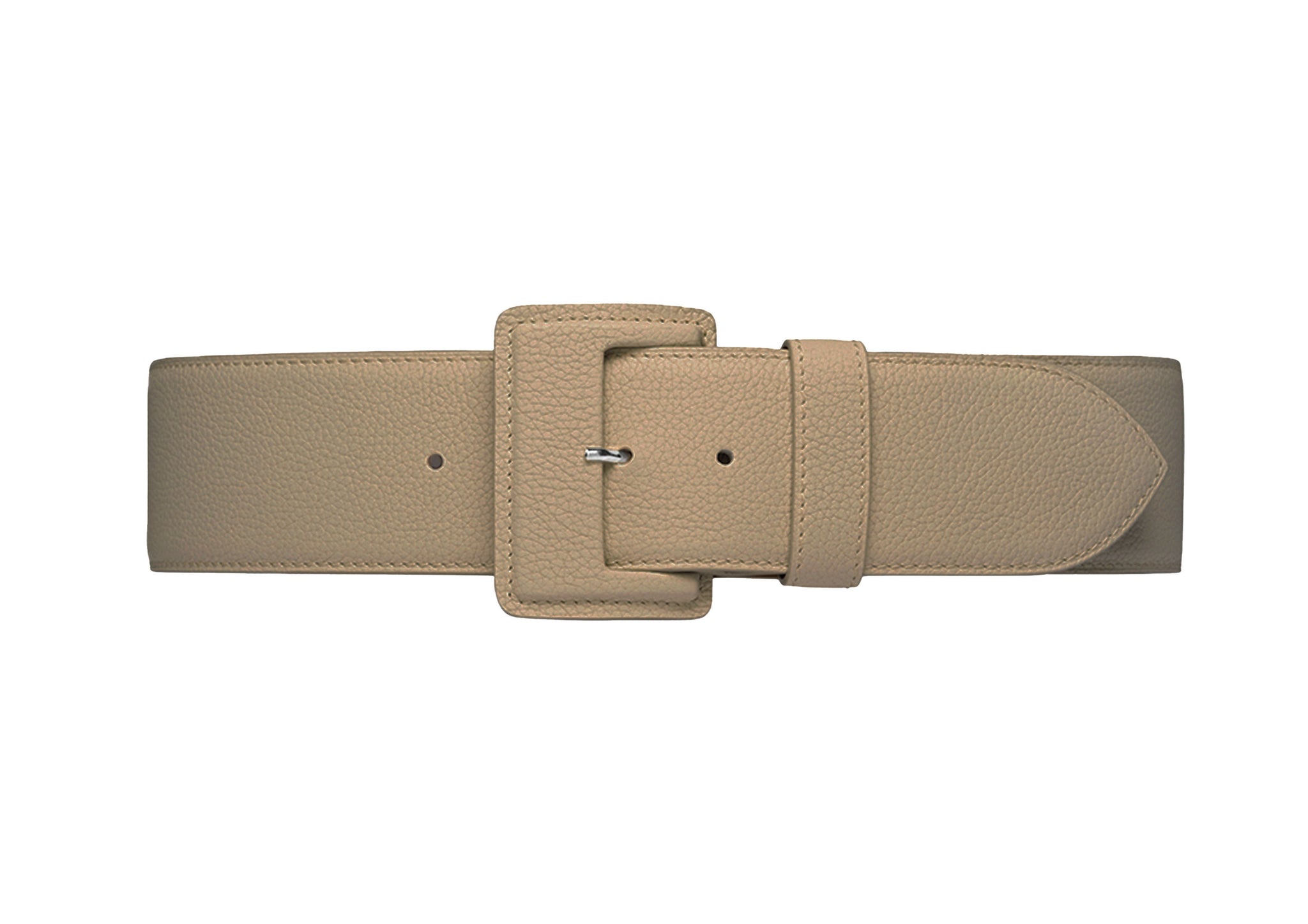 VAINCOURT La Merveilleuse Leather Buckle Belt