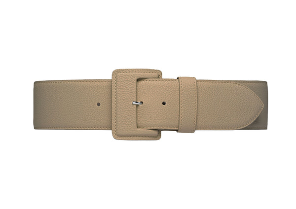 VAINCOURT La Merveilleuse Leather Buckle Belt