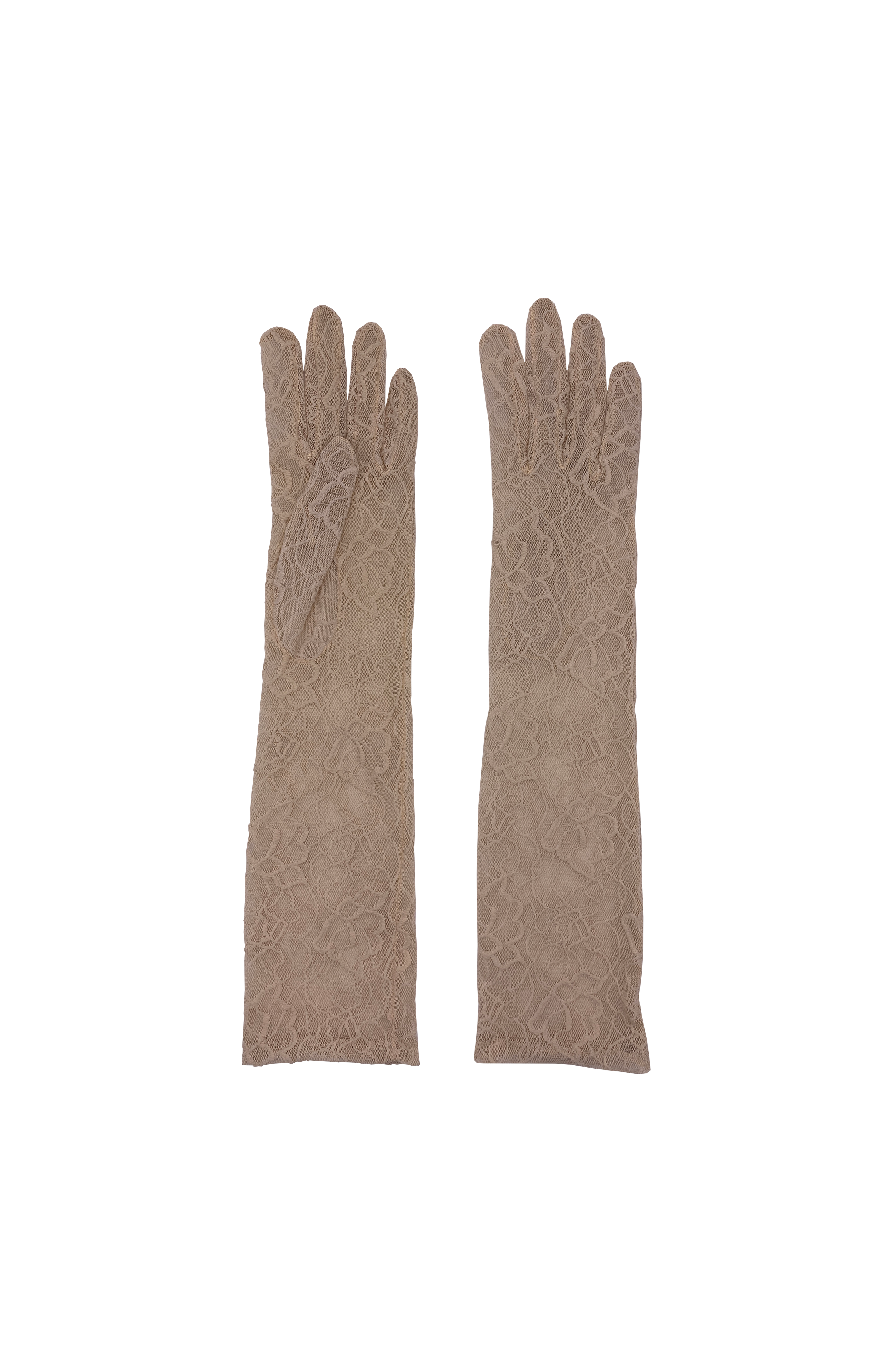 AGNELLE Mid length lace gloves