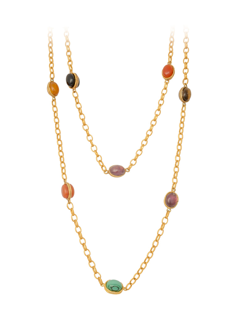 SYLVIA TOLEDANO River Stones Long Necklace