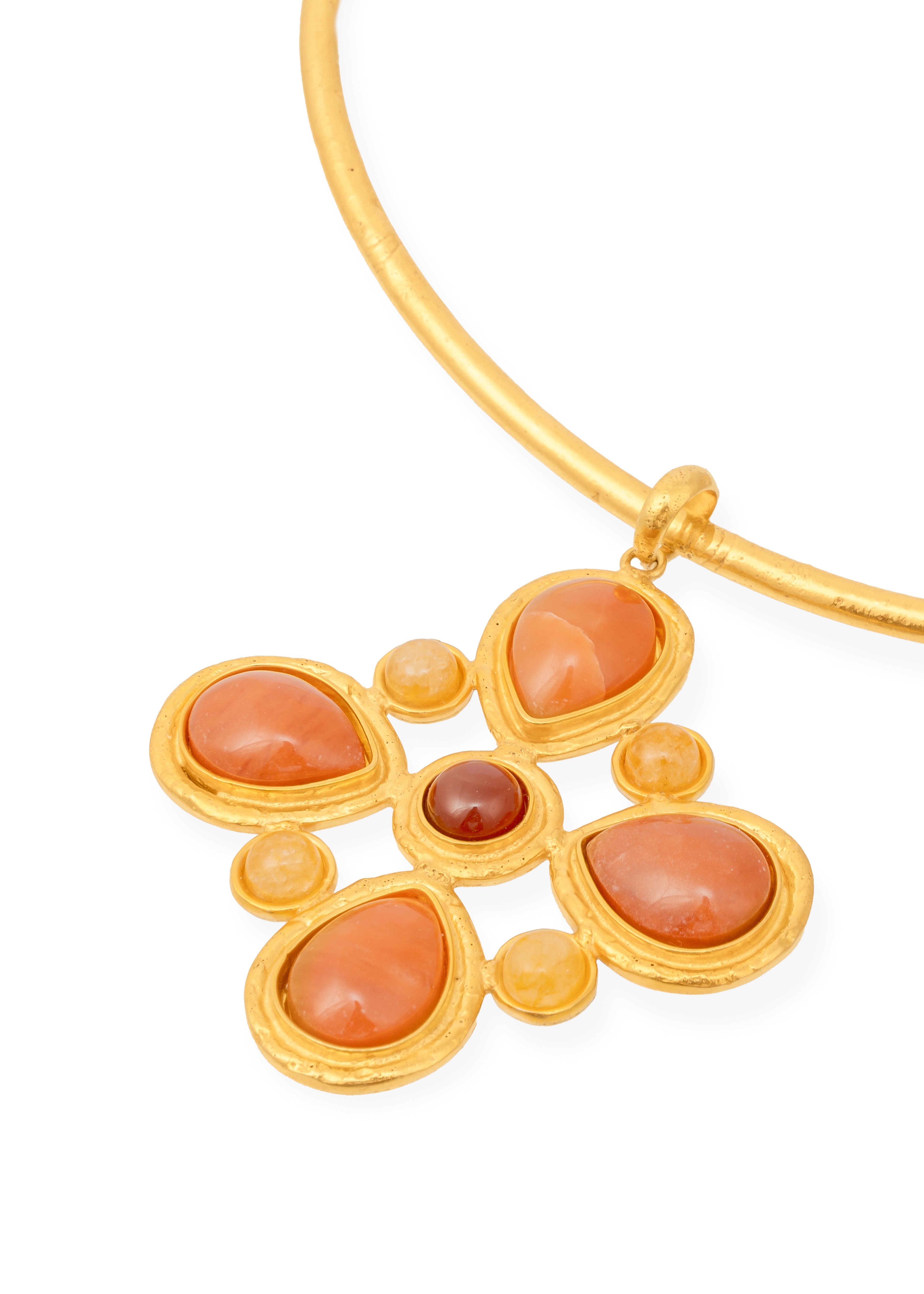 SYLVIA TOLEDANO Armor Golden Jasper Pendant