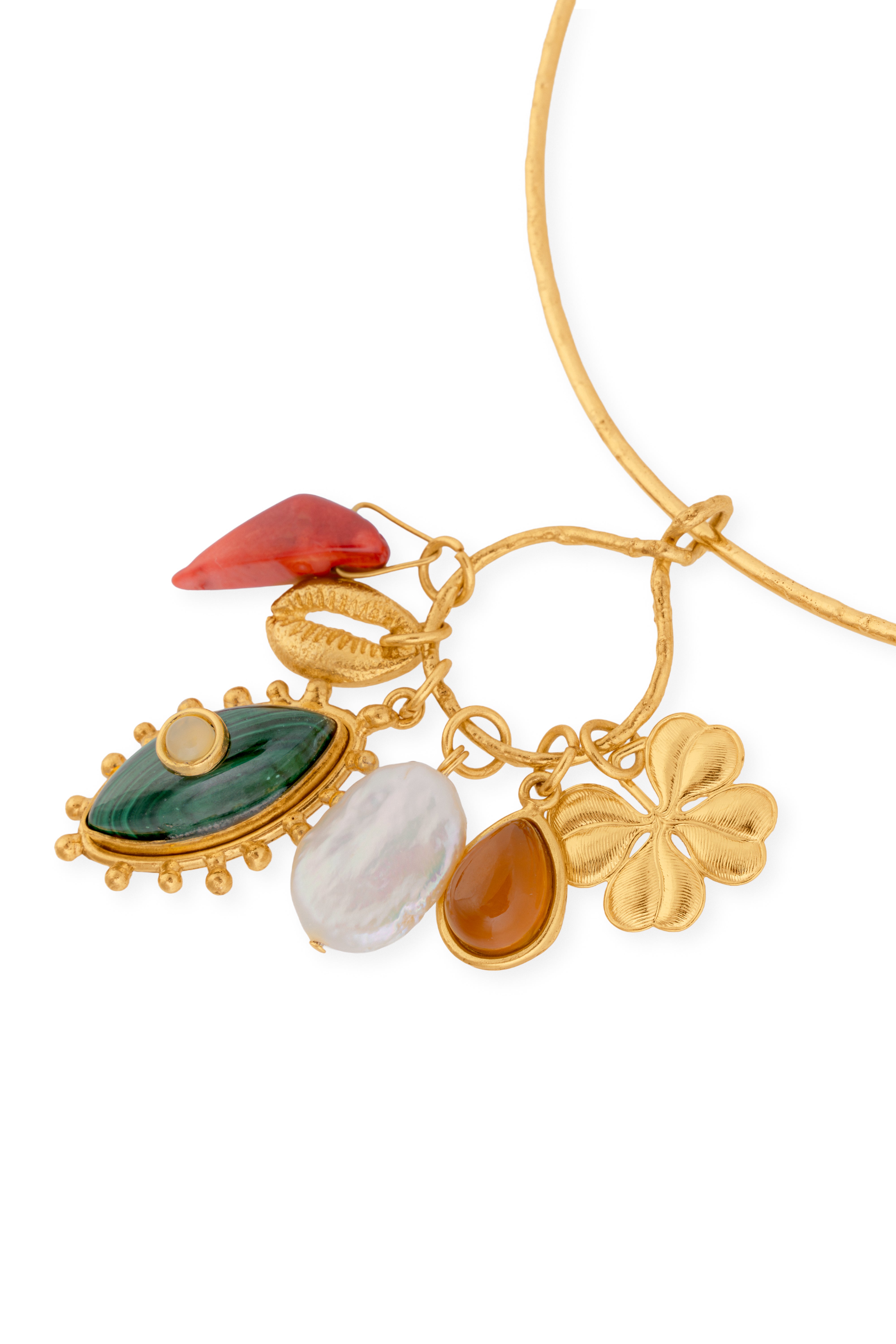 SYLVIA TOLEDANO Grigri Choker Charms Necklace