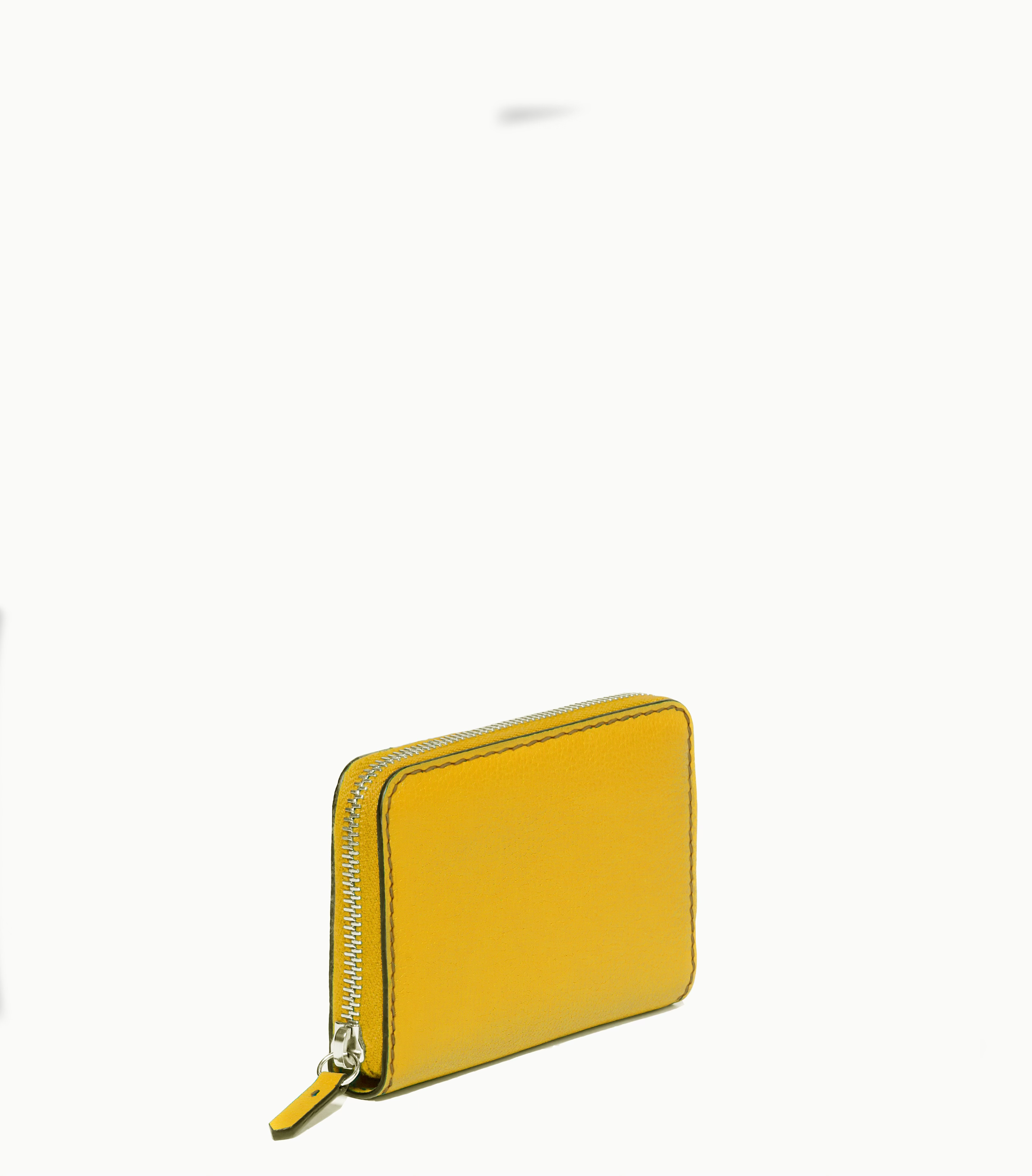 GUIBERT Zipped purse 4 cards in Pessoa leather