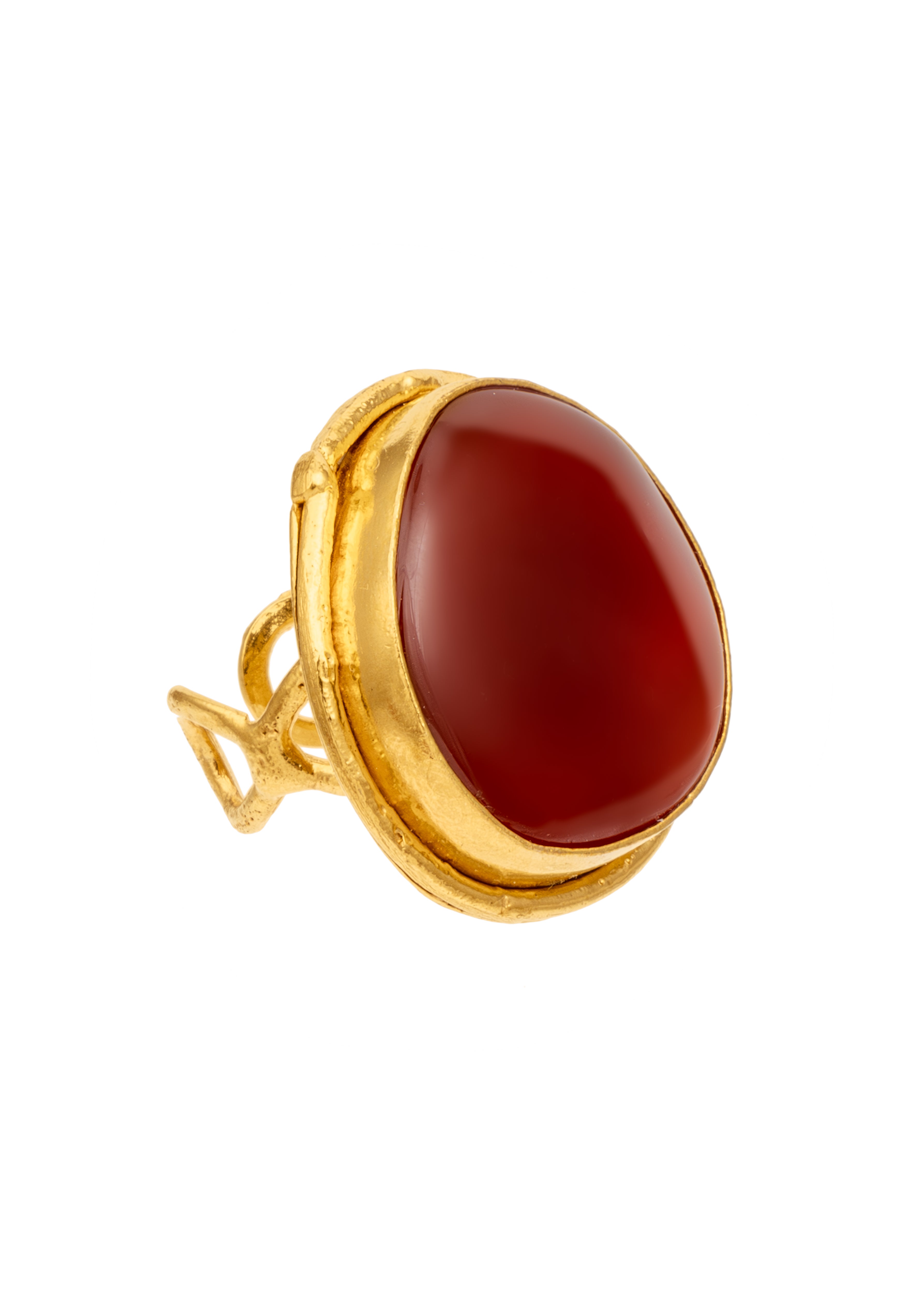 SYLVIA TOLEDANO Macaron Cornaline ring