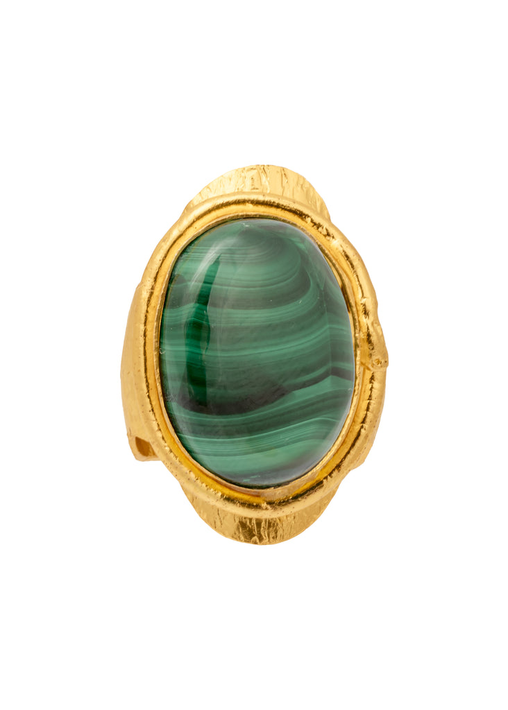 SYLVIA TOLEDANO BatWoman Malachite ring