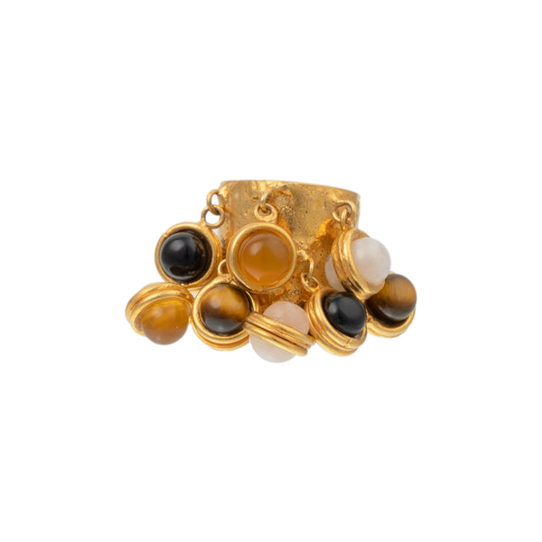 SYLVIA TOLEDANO Candies Semi Precious Stones Ring
