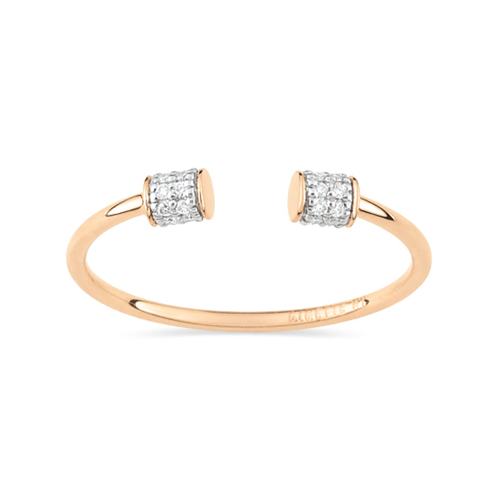 GINETTE NY Single diamond choker ring