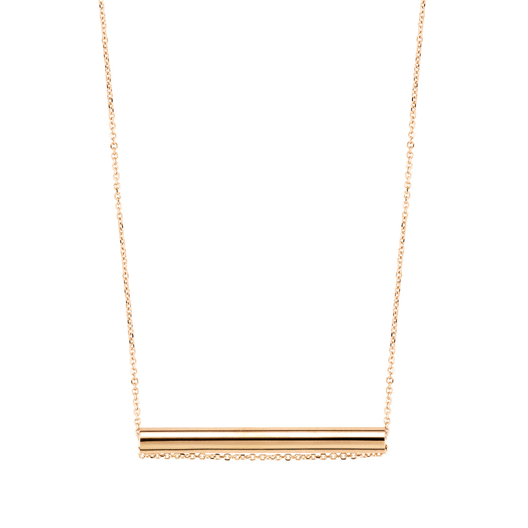GINETTE NY Straw on chain