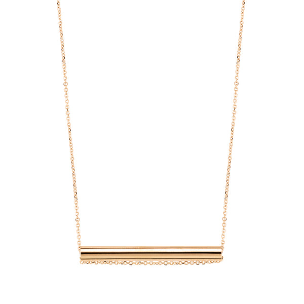 GINETTE NY Straw on chain