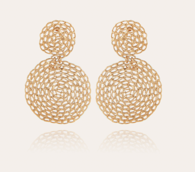 Buy Small Size Daily Wear Gold Design Round Bali Earrings for Girls