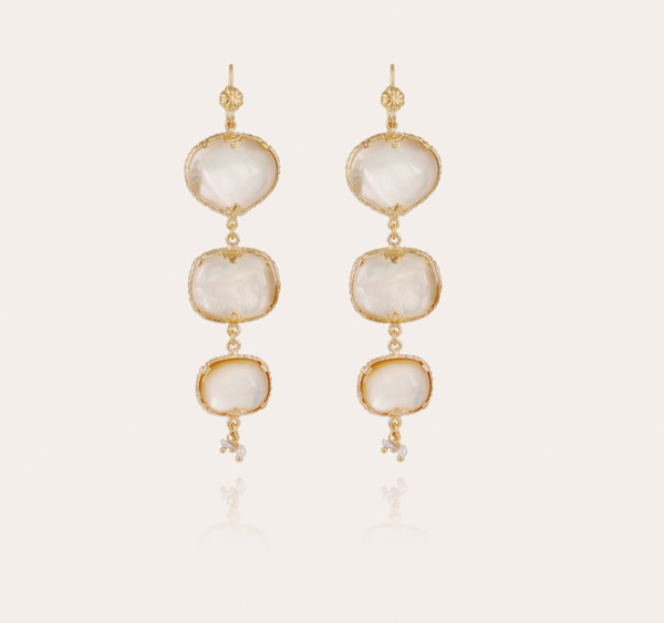 GAS BIJOUX Silene earrings gold
