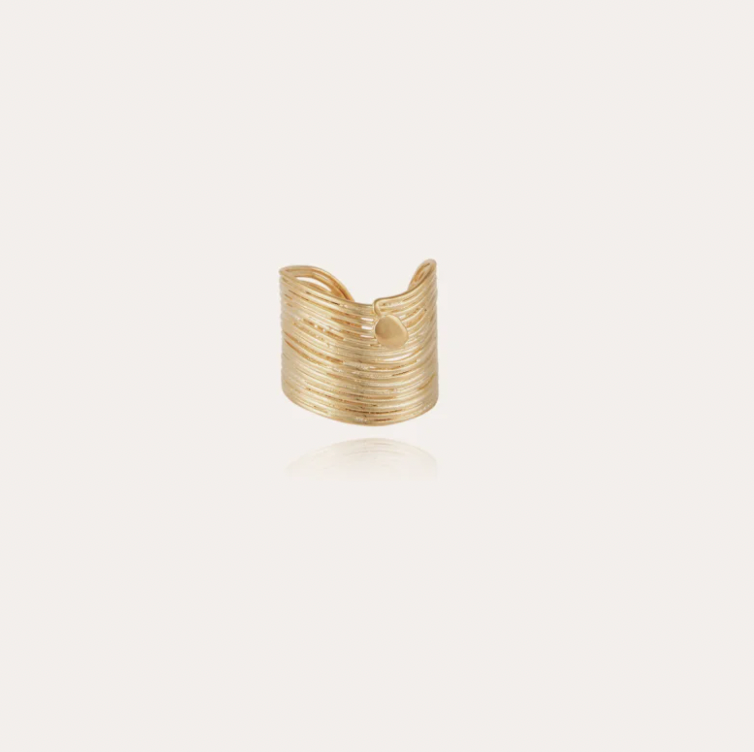 GAS BIJOUX Wave ring gold