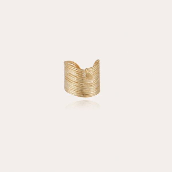 GAS BIJOUX Wave ring gold