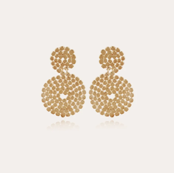 GAS BIJOUX Onde Lucky earrings mini gold