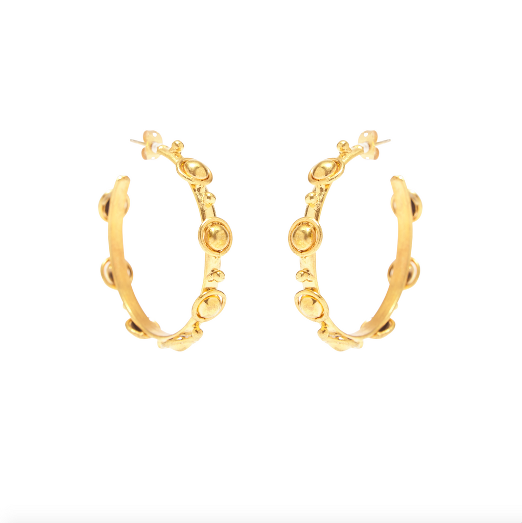 SYLVIA TOLEDANO Petite Candy hoop earrings