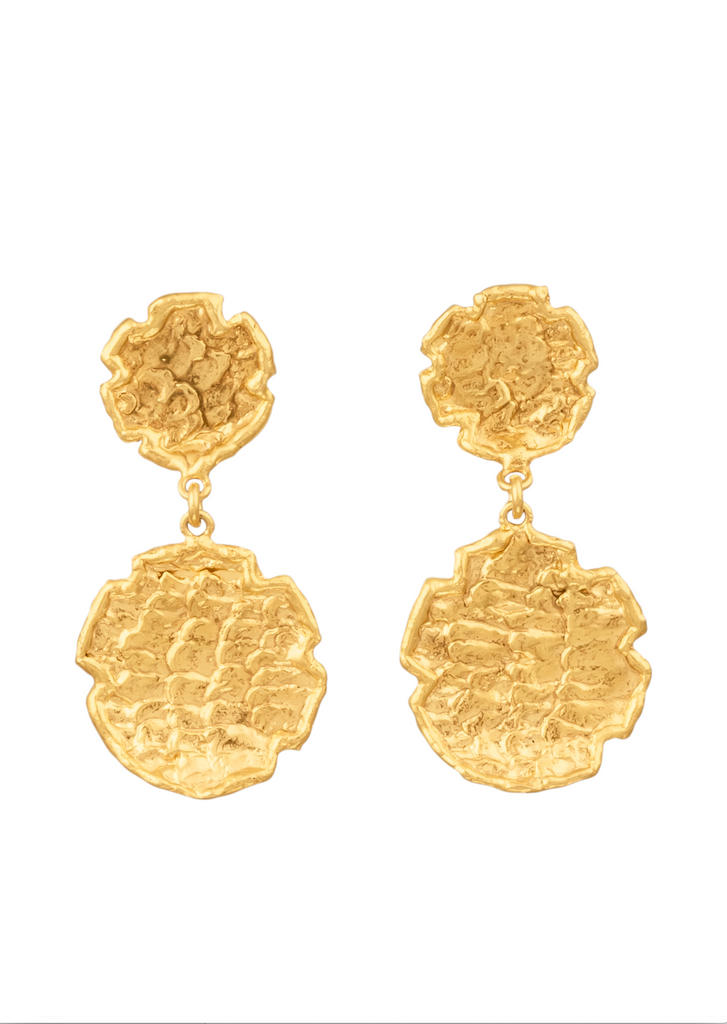 SYLVIA TOLEDANO Swan earrings