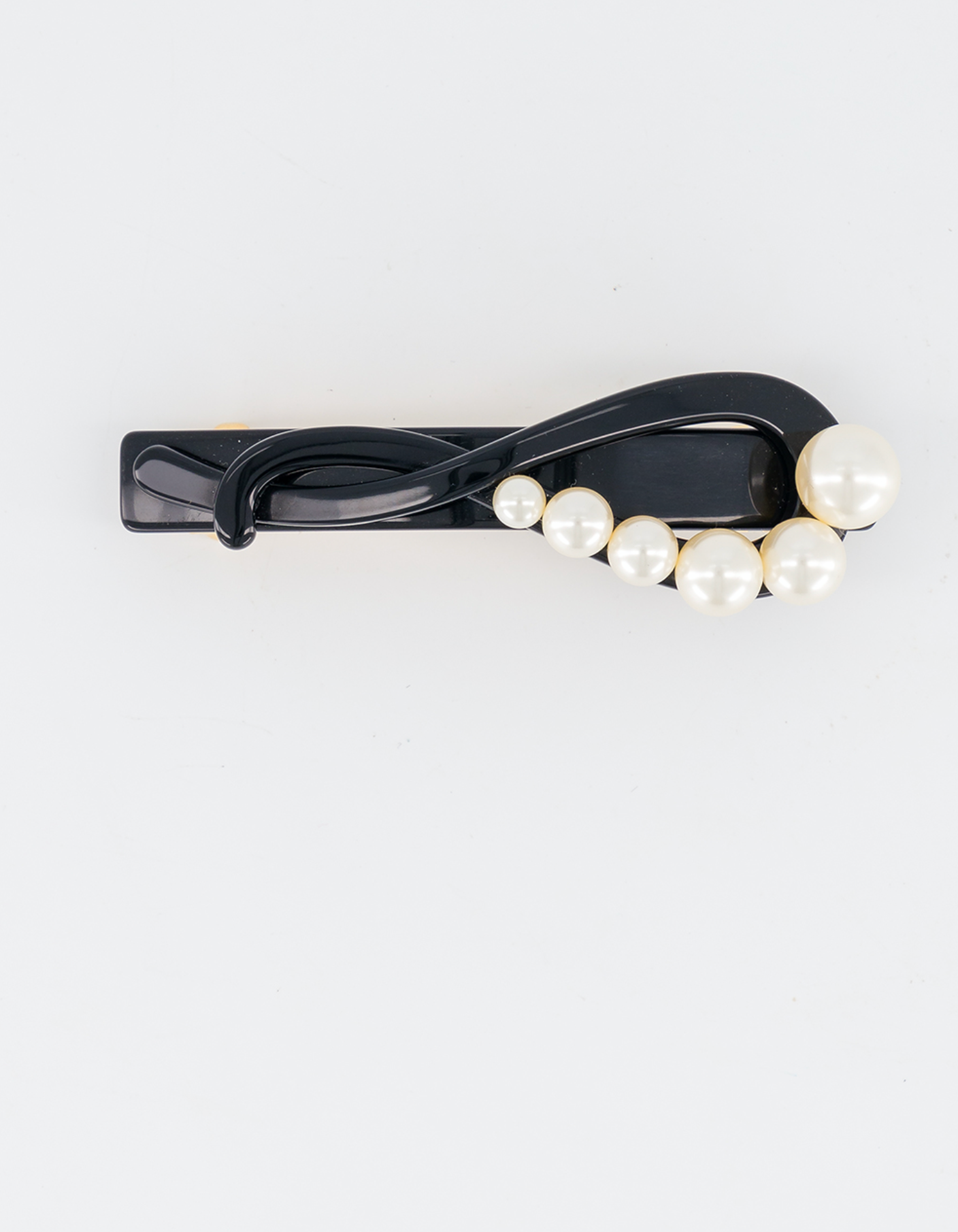 ALEXANDRE DE PARIS pearl barrette