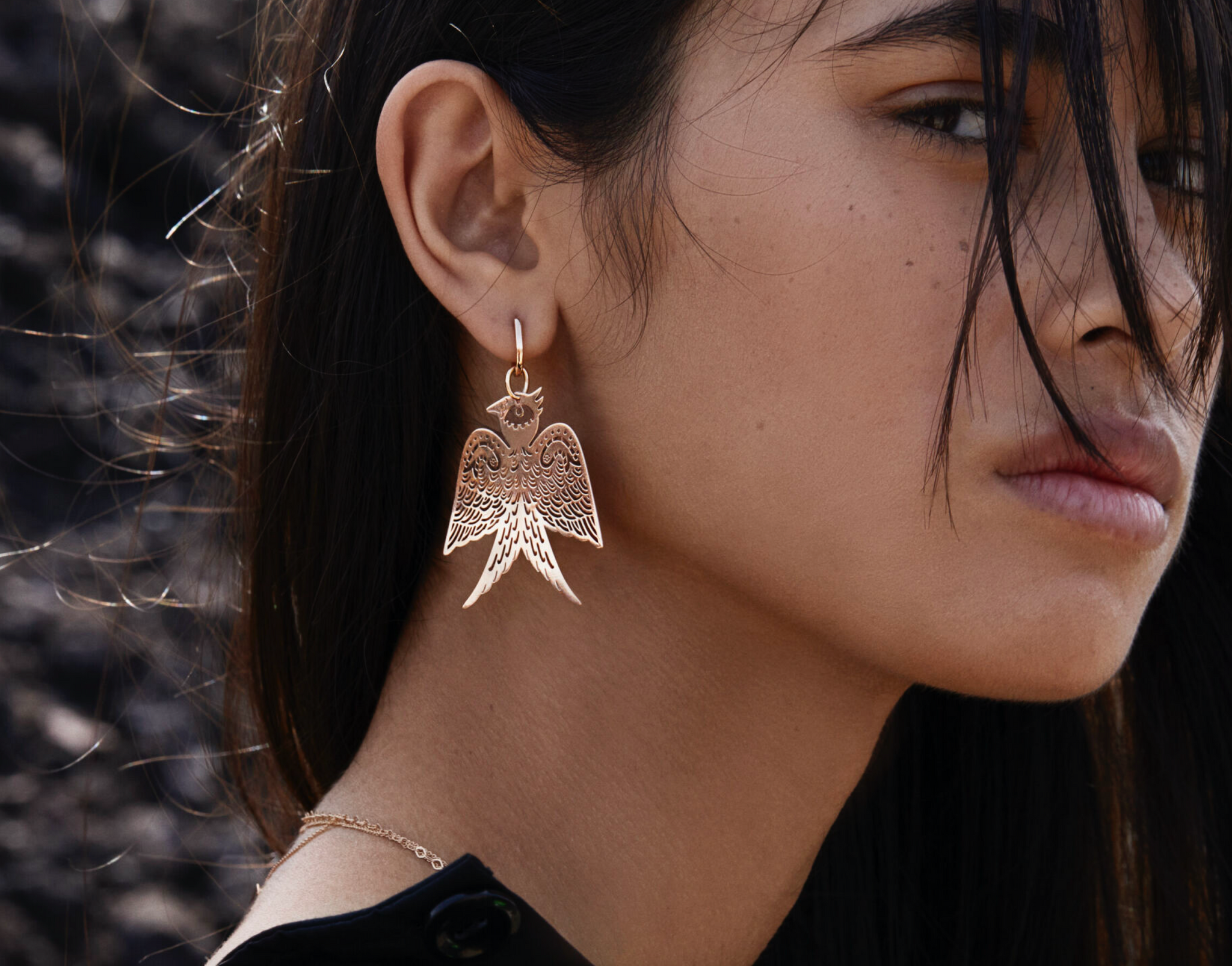 Ginette NY Georgia single earring