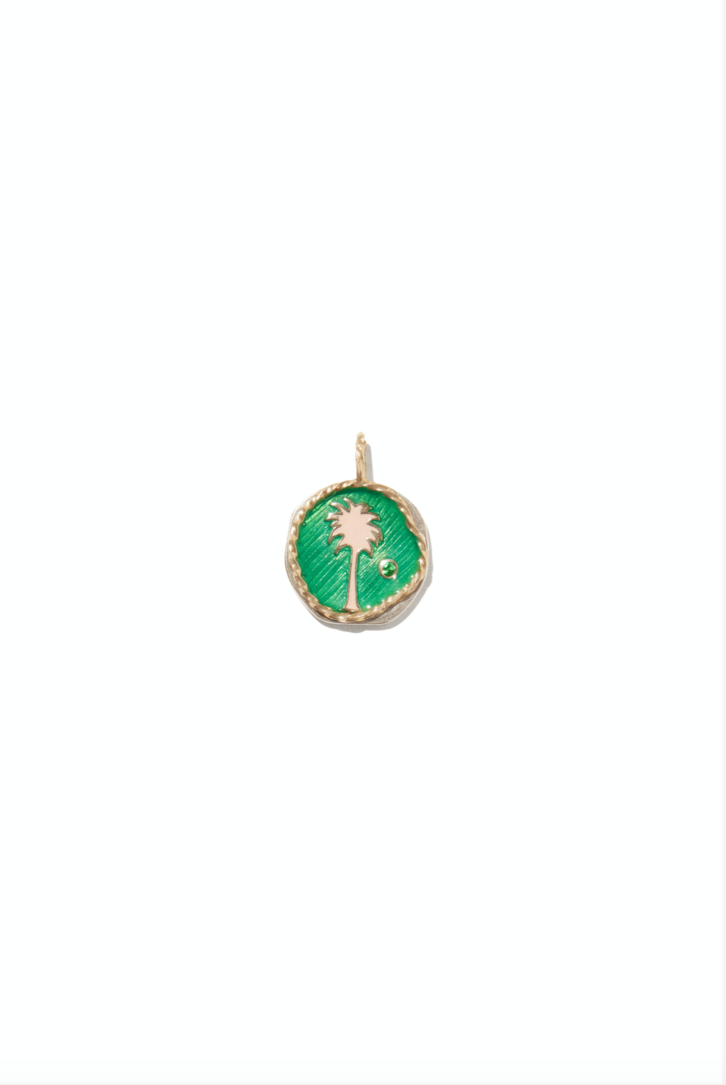 PASCALE MONVOISIN Faro green pendant