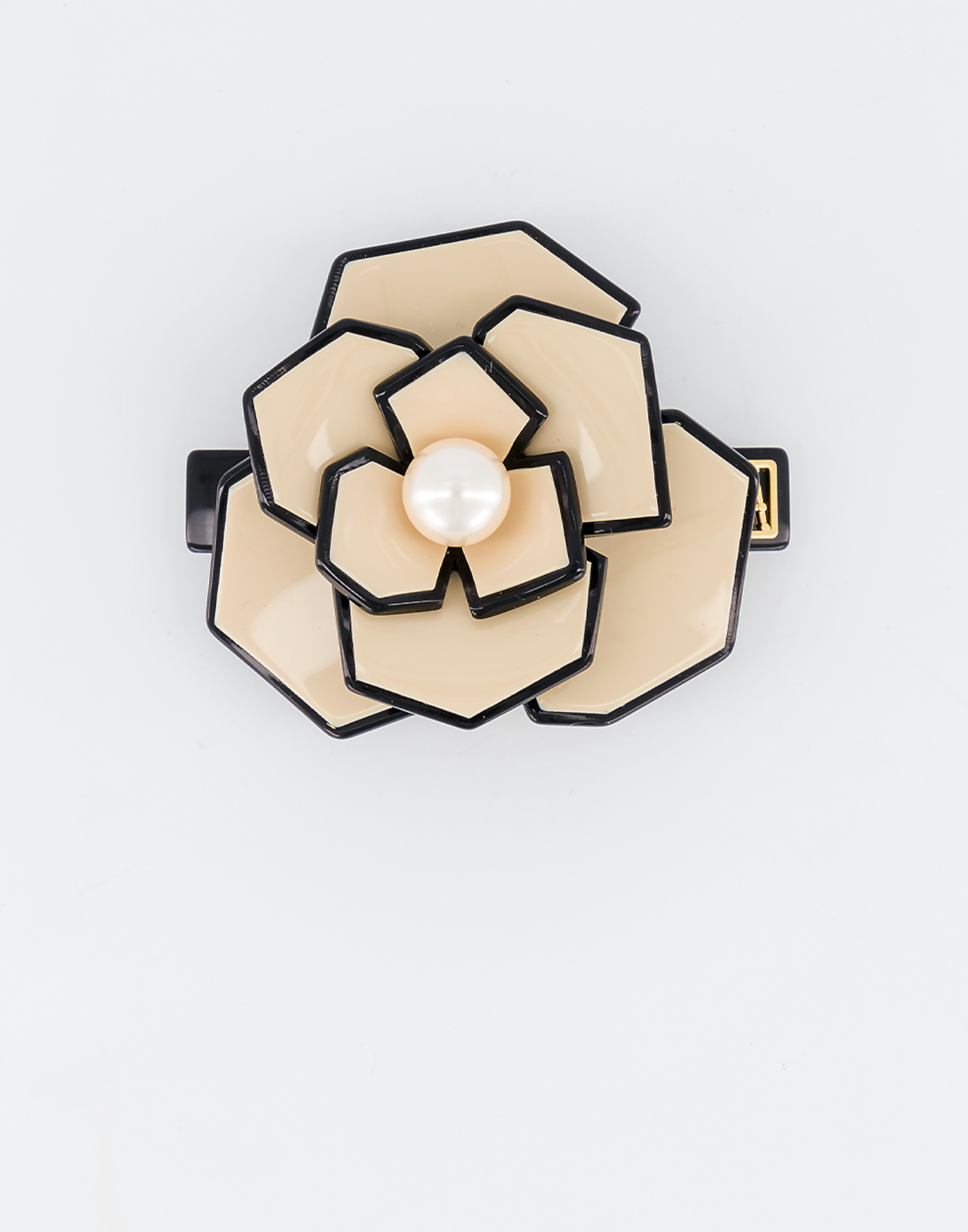 ALEXANDRE DE PARIS Camelia "Amour Parisienne" barette