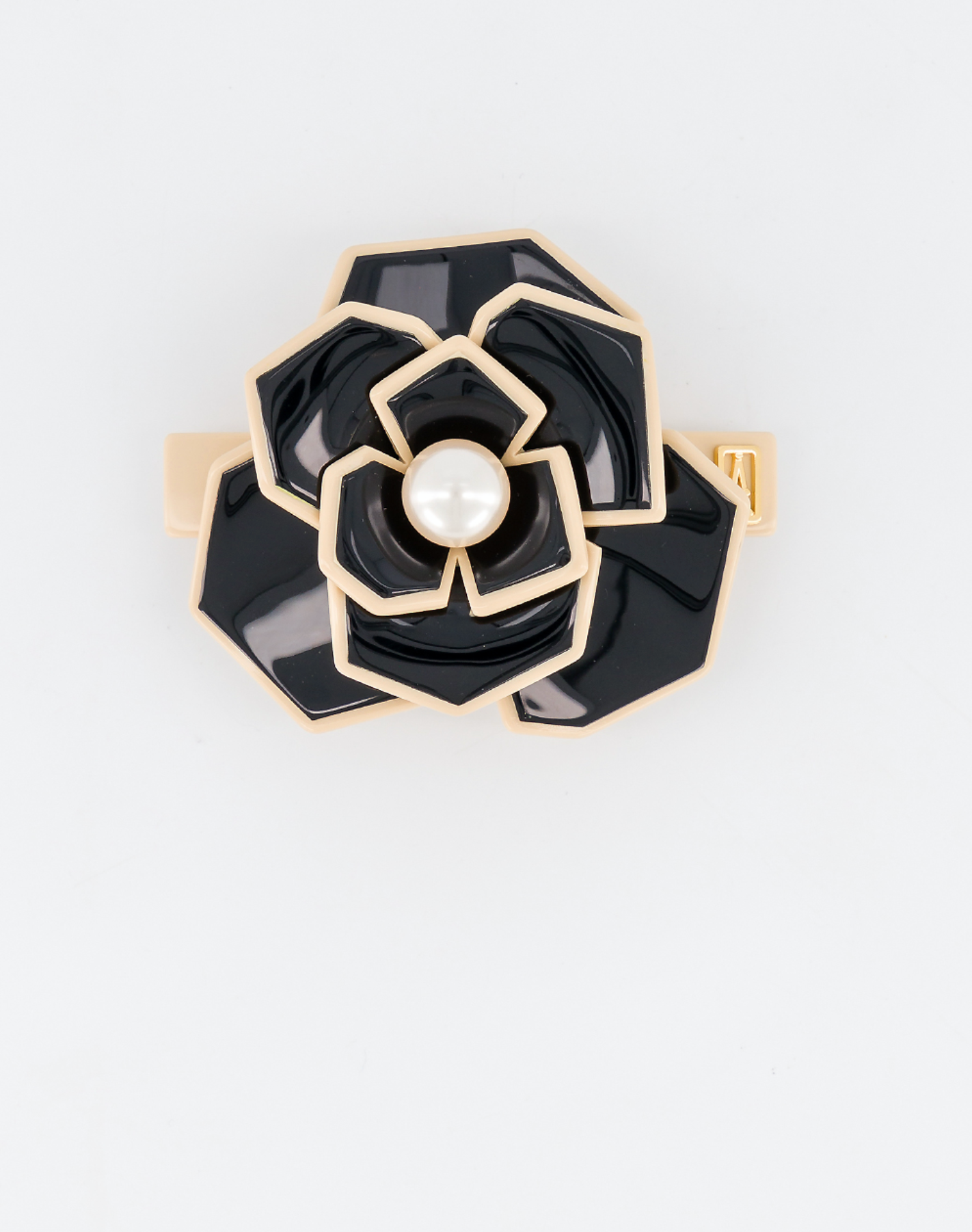 ALEXANDRE DE PARIS Camelia "Amour Parisienne" barette