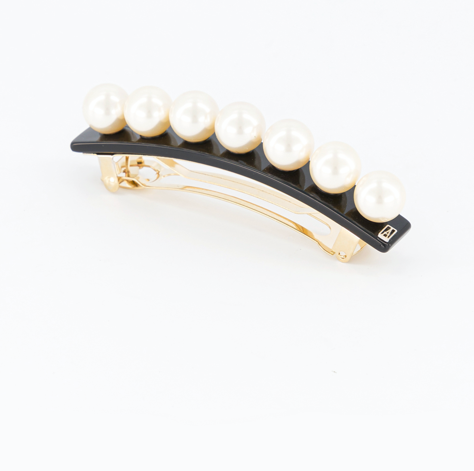 ALEXANDRE DE PARIS pearl barette