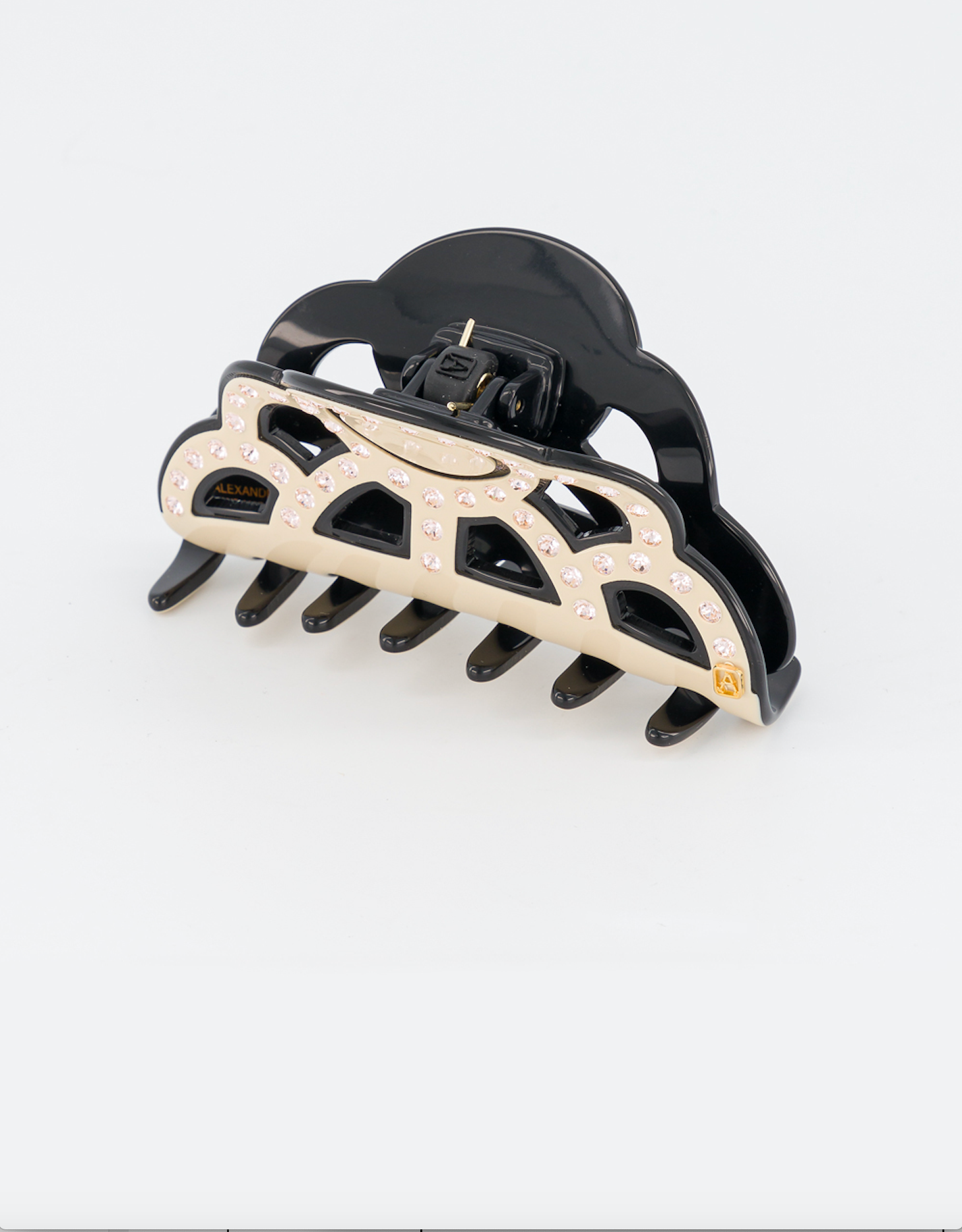 ALEXANDRE DE PARIS Chandelier strass acetate hair clip