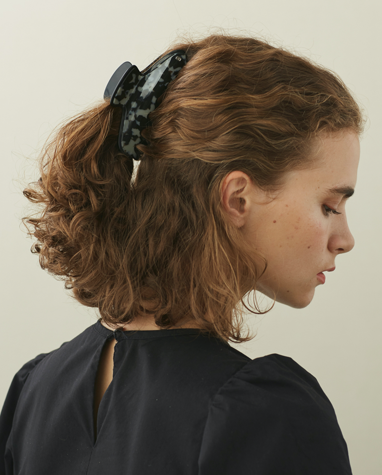 ALEXANDRE DE PARIS Vincennes large acetate hair clip