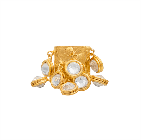 SYLVIA TOLEDANO Candies crystals ring