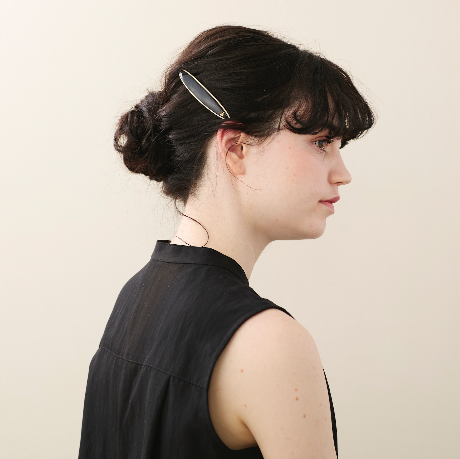 ALEXANDRE DE PARIS Acetate panama barette