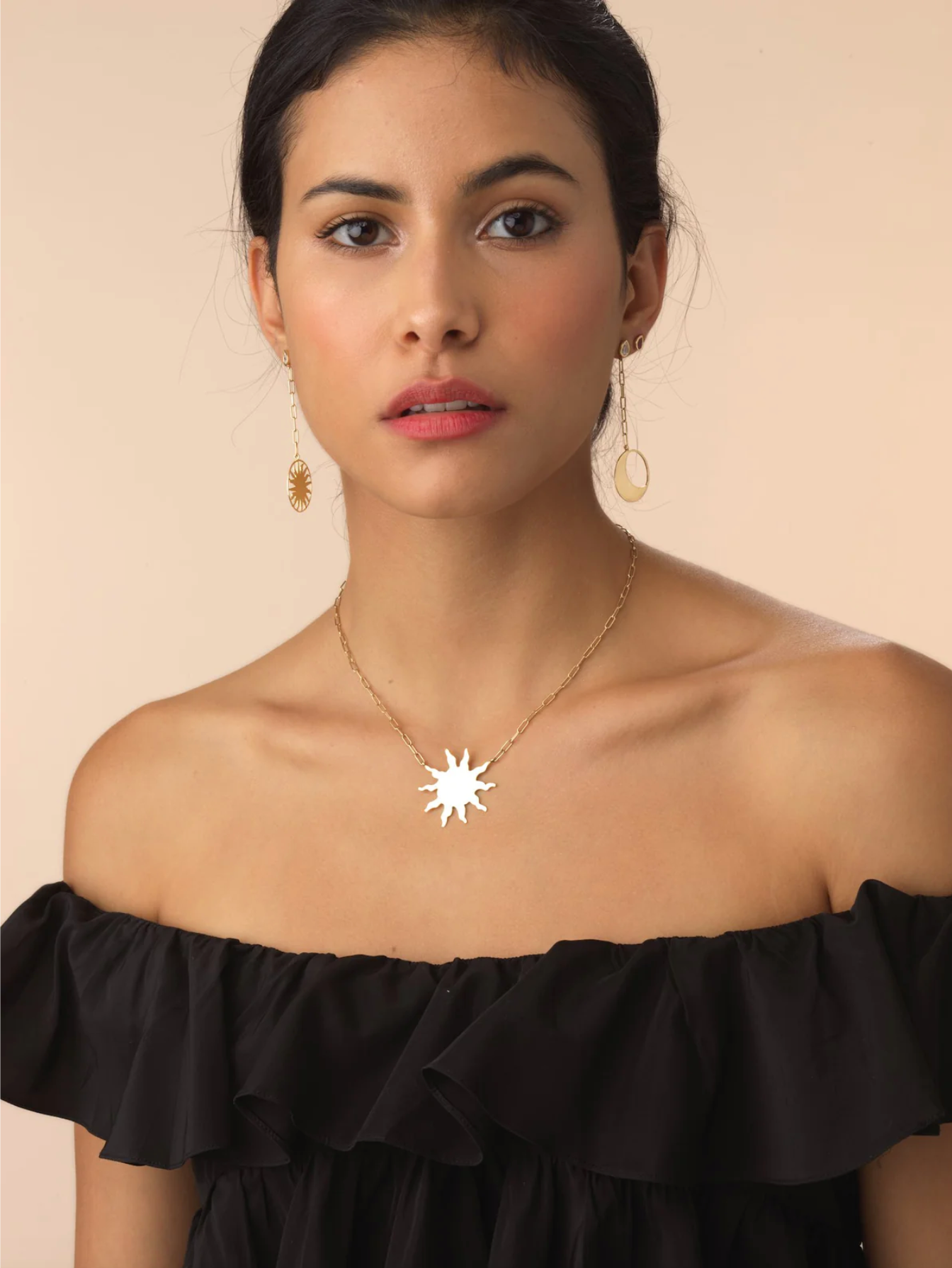 GAZZA LADRA Big Sun Necklace